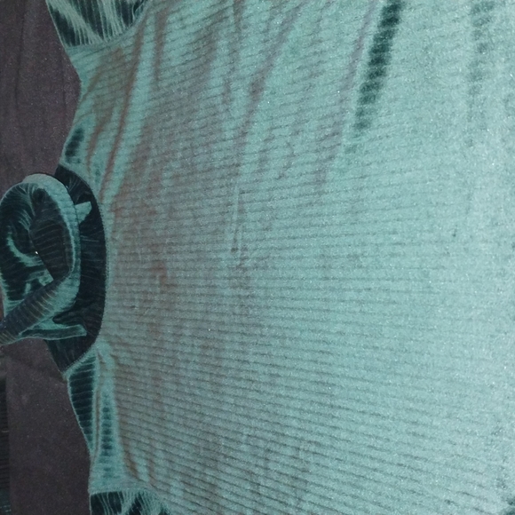 SJB Sport Woman's turtle neck long sleeve Shirt ribbed Small/petite Green - Picture 12 of 12